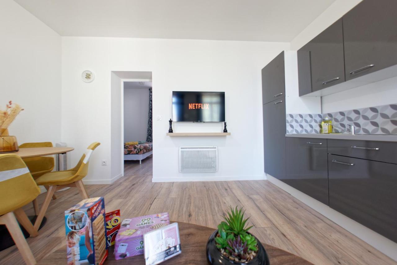 Apartamento L'Azur - 3 Personnes - Bureau & Wifi Perpiñán Exterior foto